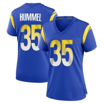 Nike Jake Hummel Women's Game Los Angeles Rams Royal Alternate Jersey