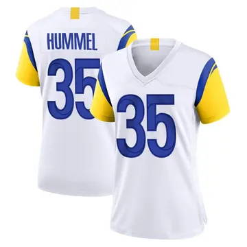 Nike Jake Hummel Women's Game Los Angeles Rams White Jersey