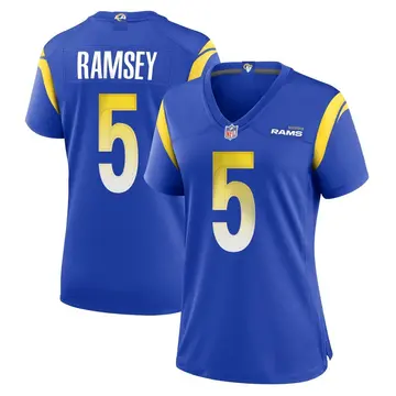 Nike Jalen Ramsey Women's Game Los Angeles Rams Royal Jalen ey Alternate Jersey