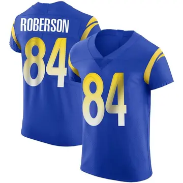 Nike Jaquarii Roberson Men's Elite Los Angeles Rams Royal Alternate Vapor Untouchable Jersey