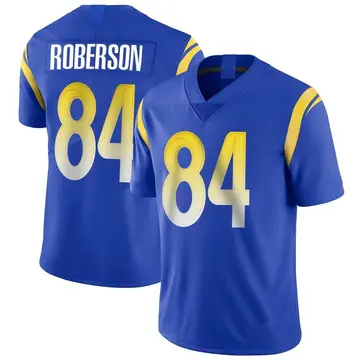 Nike Jaquarii Roberson Men's Limited Los Angeles Rams Royal Alternate Vapor Untouchable Jersey