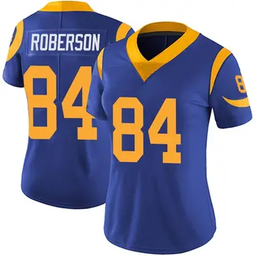 Nike Jaquarii Roberson Women's Limited Los Angeles Rams Royal Alternate Vapor Untouchable Jersey