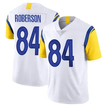 Nike Jaquarii Roberson Youth Limited Los Angeles Rams White Vapor Untouchable Jersey