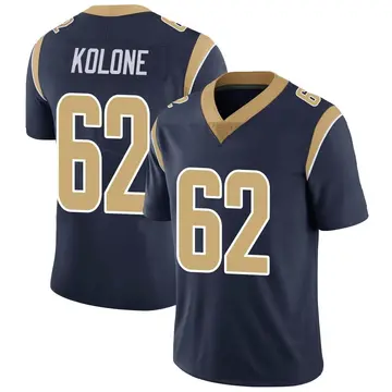 Nike Jeremiah Kolone Youth Limited Los Angeles Rams Navy Team Color Vapor Untouchable Jersey