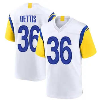Nike Jerome Bettis Youth Game Los Angeles Rams White Jersey
