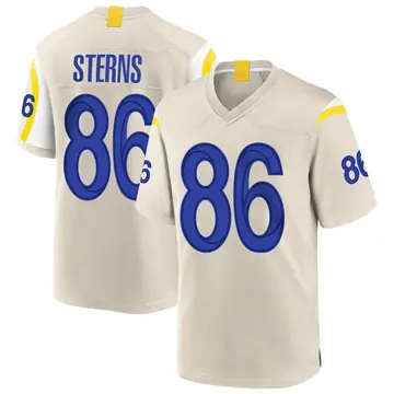 Nike Jerreth Sterns Men's Game Los Angeles Rams Bone Jersey