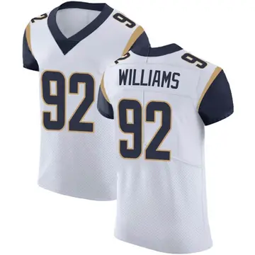 Nike Jonah Williams Men's Elite Los Angeles Rams White Vapor Untouchable Jersey