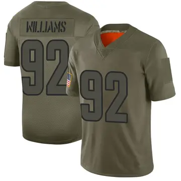Nike Jonah Williams Men's Limited Los Angeles Rams Camo 2019 Salute to Service Jersey