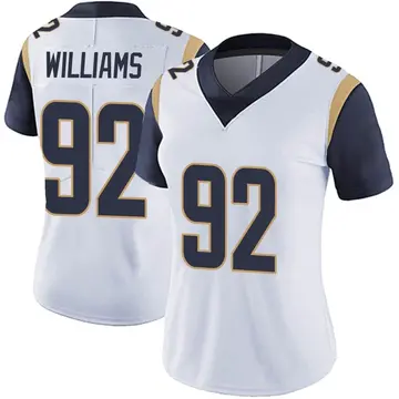 Nike Jonah Williams Women's Limited Los Angeles Rams White Vapor Untouchable Jersey