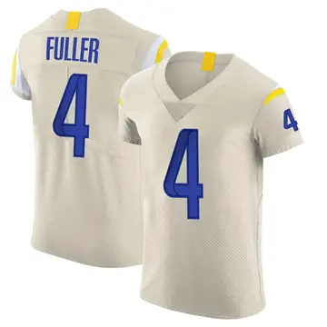 Nike Jordan Fuller Men's Elite Los Angeles Rams Bone Vapor Jersey