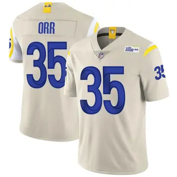 Nike Kareem Orr Youth Limited Los Angeles Rams Bone Vapor Jersey