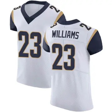 Nike Kyren Williams Men's Elite Los Angeles Rams White Vapor Untouchable Jersey