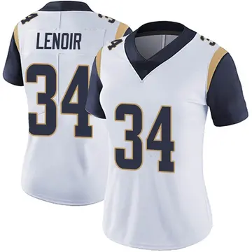 Nike Lance Lenoir Women's Limited Los Angeles Rams White Vapor Untouchable Jersey