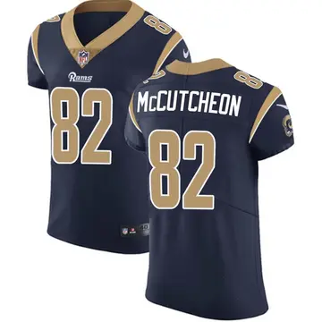 Nike Lance McCutcheon Men's Elite Los Angeles Rams Navy Team Color Vapor Untouchable Jersey