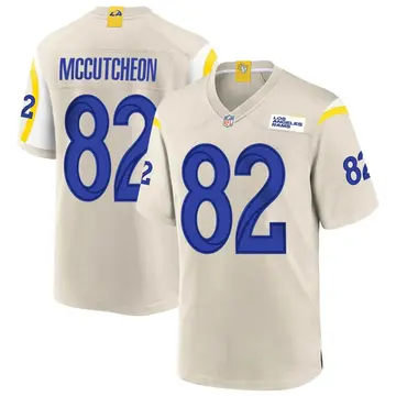 Nike Lance McCutcheon Men's Game Los Angeles Rams Bone Jersey