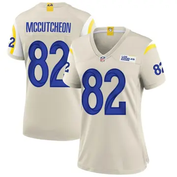 Nike Lance McCutcheon Women's Game Los Angeles Rams Bone Jersey