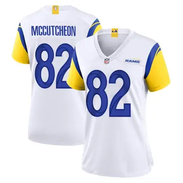 Nike Lance McCutcheon Women's Game Los Angeles Rams White Jersey