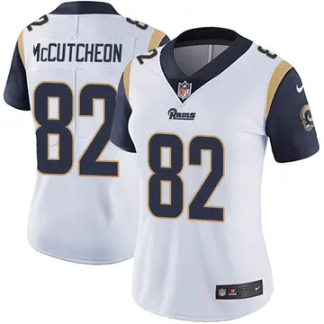 Nike Lance McCutcheon Women's Limited Los Angeles Rams White Vapor Untouchable Jersey