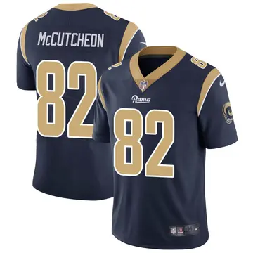 Nike Lance McCutcheon Youth Limited Los Angeles Rams Navy Team Color Vapor Untouchable Jersey