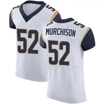 Nike Larrell Murchison Men's Elite Los Angeles Rams White Vapor Untouchable Jersey