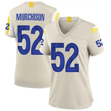 Nike Larrell Murchison Women's Game Los Angeles Rams Bone Jersey