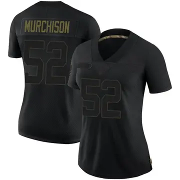 Nike Larrell Murchison Women's Limited Los Angeles Rams Black 2020 Salute To Service Jersey