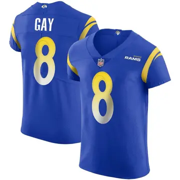 Nike Matt Gay Men's Elite Los Angeles Rams Royal Alternate Vapor Untouchable Jersey