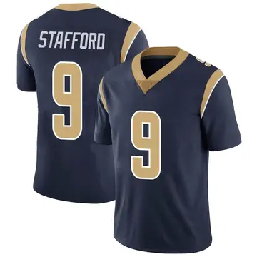 Nike Matthew Stafford Youth Limited Los Angeles Rams Navy Team Color Vapor Untouchable Jersey