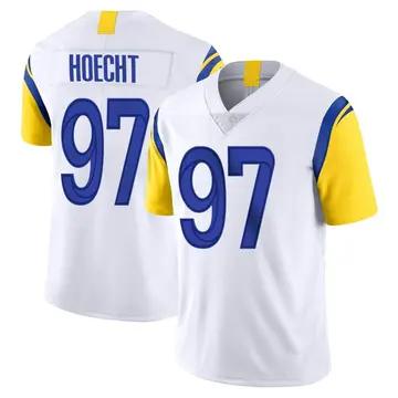 Nike Michael Hoecht Youth Limited Los Angeles Rams White Vapor Untouchable Jersey
