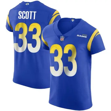 Nike Nick Scott Men's Elite Los Angeles Rams Royal Alternate Vapor Untouchable Jersey