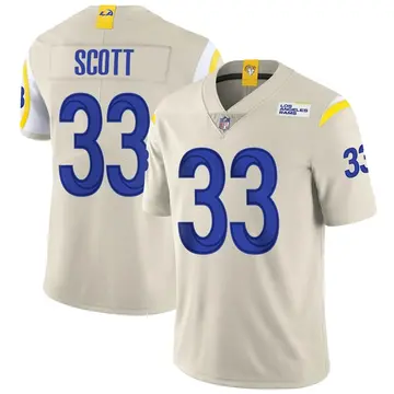 Nike Nick Scott Youth Limited Los Angeles Rams Bone Vapor Jersey