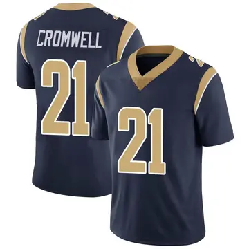 Nike Nolan Cromwell Men's Limited Los Angeles Rams Navy Team Color Vapor Untouchable Jersey