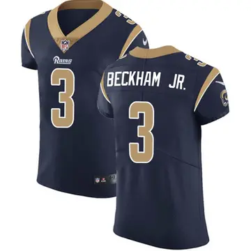 Nike Odell Beckham Jr. Men's Elite Los Angeles Rams Navy Team Color Vapor Untouchable Jersey