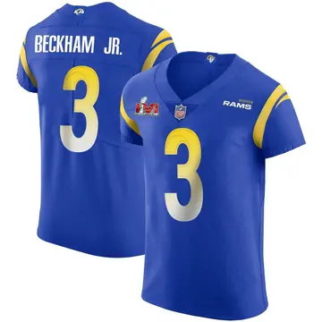 Nike Odell Beckham Jr. Men's Elite Los Angeles Rams Royal Alternate Vapor Untouchable Super Bowl LVI Bound Jersey