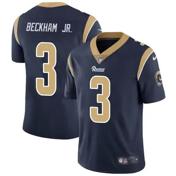 Nike Odell Beckham Jr. Youth Limited Los Angeles Rams Navy Team Color Vapor Untouchable Jersey