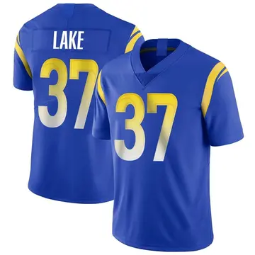 Nike Quentin Lake Men's Limited Los Angeles Rams Royal Alternate Vapor Untouchable Jersey