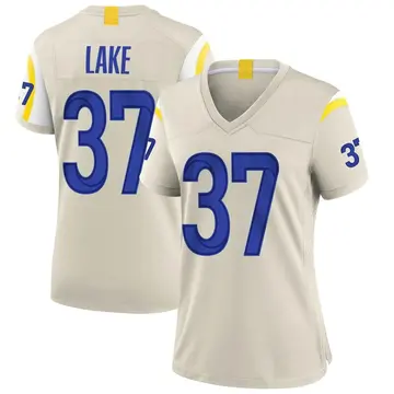 Nike Quentin Lake Women's Game Los Angeles Rams Bone Jersey