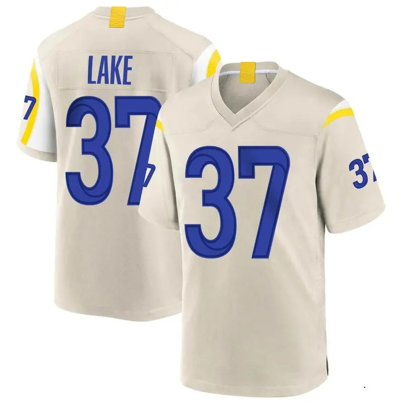 Nike Quentin Lake Youth Game Los Angeles Rams Bone Jersey