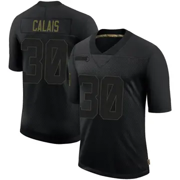 Nike Raymond Calais Youth Limited Los Angeles Rams Black 2020 Salute To Service Jersey