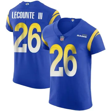 Nike Richard LeCounte III Men's Elite Los Angeles Rams Royal Alternate Vapor Untouchable Jersey