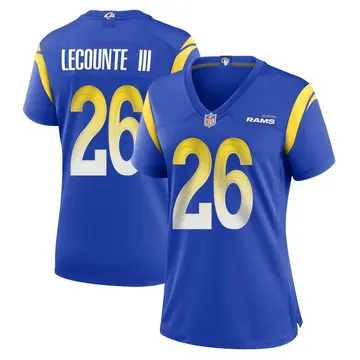 Nike Richard LeCounte III Women's Game Los Angeles Rams Royal Alternate Jersey