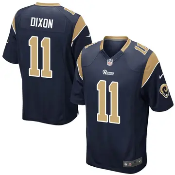 Nike Riley Dixon Youth Game Los Angeles Rams Navy Team Color Jersey