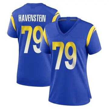 Nike Rob Havenstein Women's Game Los Angeles Rams Royal Alternate Jersey