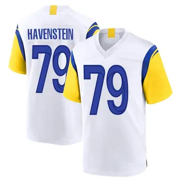 Nike Rob Havenstein Youth Game Los Angeles Rams White Jersey