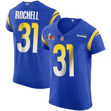 Nike Robert Rochell Men's Elite Los Angeles Rams Royal Alternate Vapor Untouchable Super Bowl LVI Bound Jersey