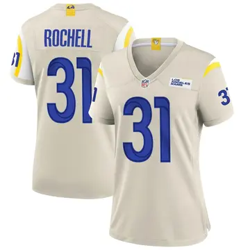 Nike Robert Rochell Women's Game Los Angeles Rams Bone Jersey
