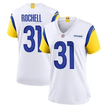 Nike Robert Rochell Women's Game Los Angeles Rams White Jersey