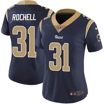 Nike Robert Rochell Women's Limited Los Angeles Rams Navy Team Color Vapor Untouchable Jersey