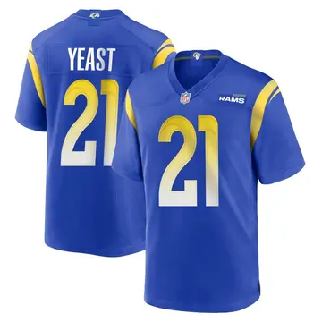 Nike Russ Yeast Youth Game Los Angeles Rams Royal Alternate Jersey