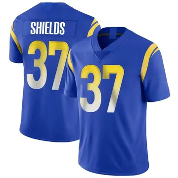 Nike Sam Shields Men's Limited Los Angeles Rams Royal Alternate Vapor Untouchable Jersey